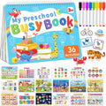 Montessori Busy Book, Learning Educational Toys for 3 4 5 Year Old Gift